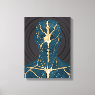 Restored I B – Healing and Balance Art Canvas Print