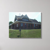 Restored railroad depot
