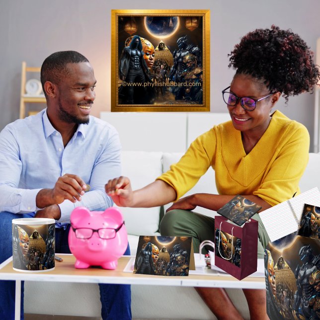 Restoring The Dignity Of Our Ancestors  Post-it Notes (Get the full collection at: https://bit.ly/BlackFutureZazzle)