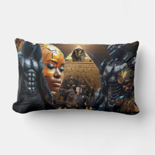 Restoring The Dignity Of Our Ancestors Poster Lumbar Cushion