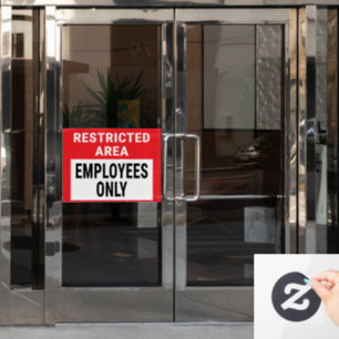 Restricted Area Employees Only