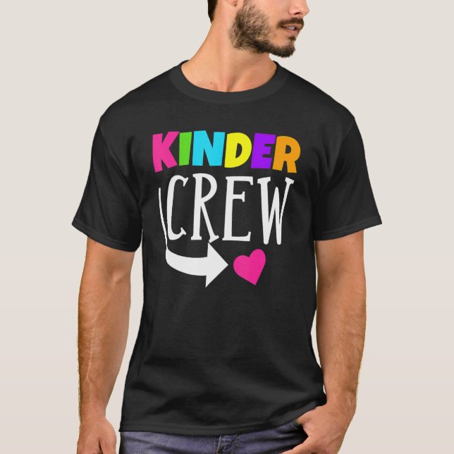 Restro Kinder Crew Kindergarten T-Shirt (Front)