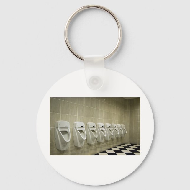 restroom interior with urinal row key ring (Front)