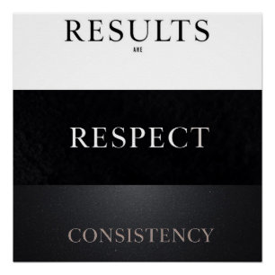 Results Respect Consistency Fitness Motivation M Poster