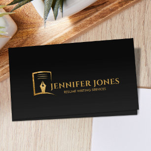 Resume Writing Services Professional Business Card