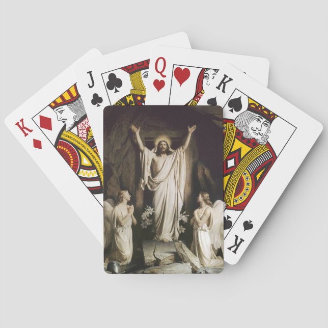 Resurrection at the Tomb Playing Cards (Back)