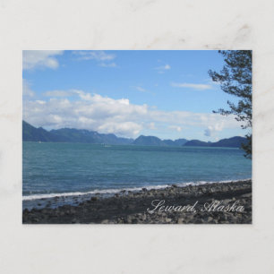 Resurrection Bay in Seward, Alaska Postcard