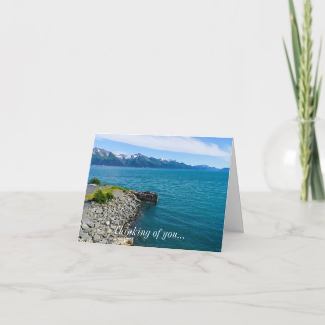 Resurrection Bay Thinking Of You Card (Front)