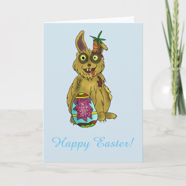 Resurrection Bunny Standard Greeting Card (Front)
