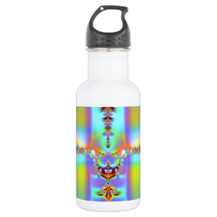 Resurrection Cross Fractal 532 Ml Water Bottle