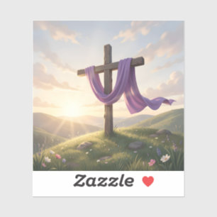 Resurrection Dawn – Christian Easter Art Square
