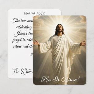 Resurrection Image Greetings Card