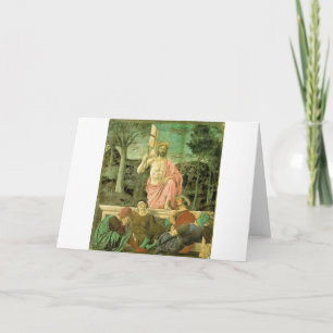 Resurrection Jesus Thank You Card