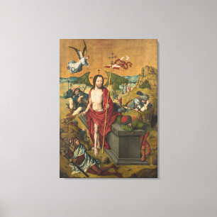 Resurrection Master Housebook Jesus Christ Paintin Canvas Print
