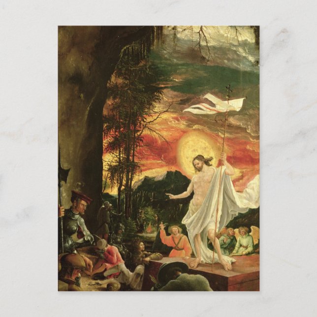 Resurrection of Christ, 1518 Postcard (Front)