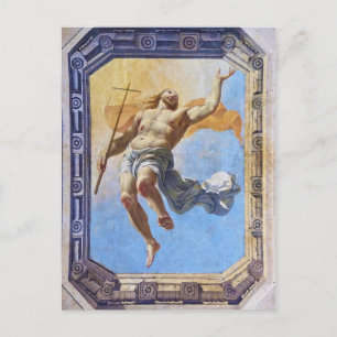 Resurrection of Christ by Michel Corneille Elder Postcard