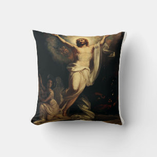 Resurrection of Christ by Robert Wilhelm Ekman Cushion