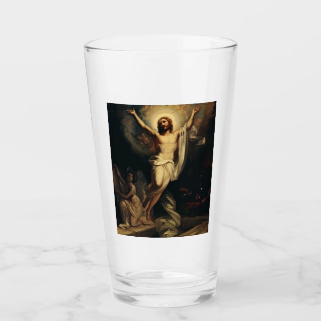 Resurrection of Christ by Robert Wilhelm Ekman  Glass (Front)