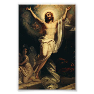 Resurrection of Christ by Robert Wilhelm Ekman  Photo Print