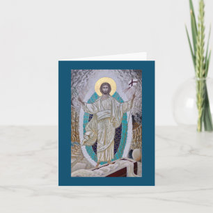 Resurrection of Christ Icon Card