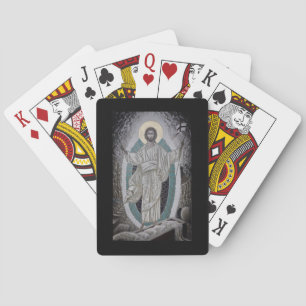 Resurrection of Christ Icon Playing Cards