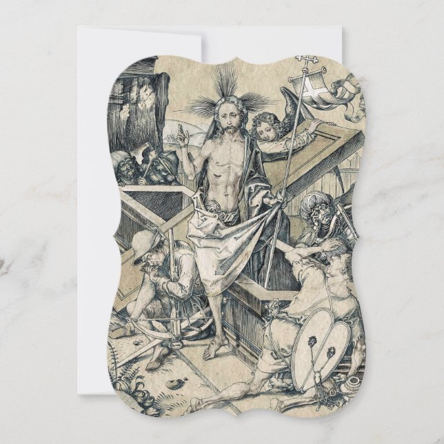 Resurrection of Christ Jesus Invitation (Front)