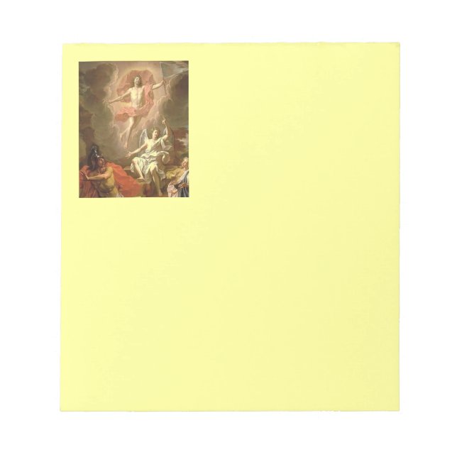 Resurrection Of Christ Notepad (Front)