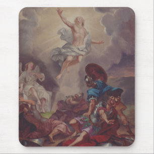 Resurrection of Jesus by Berndt Abraham Godenhjelm Mouse Pad