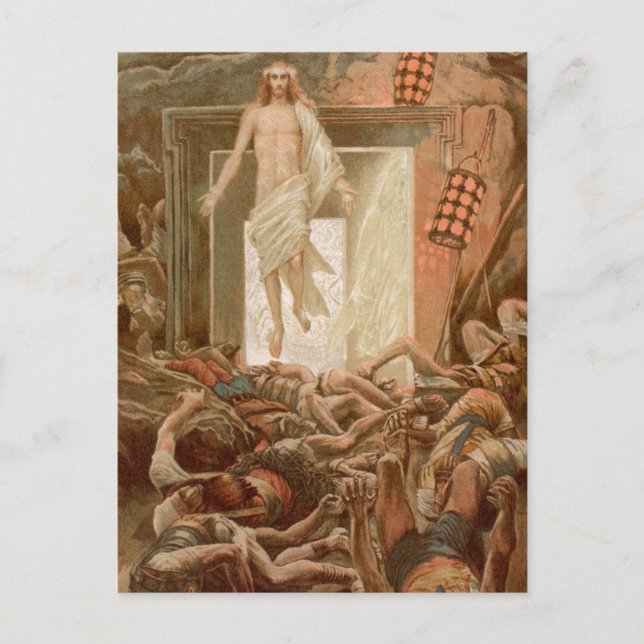Resurrection of Jesus Christ, by James Tissot Postcard (Front)