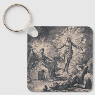 Resurrection of Jesus Christ by Jan Luyken Key Ring