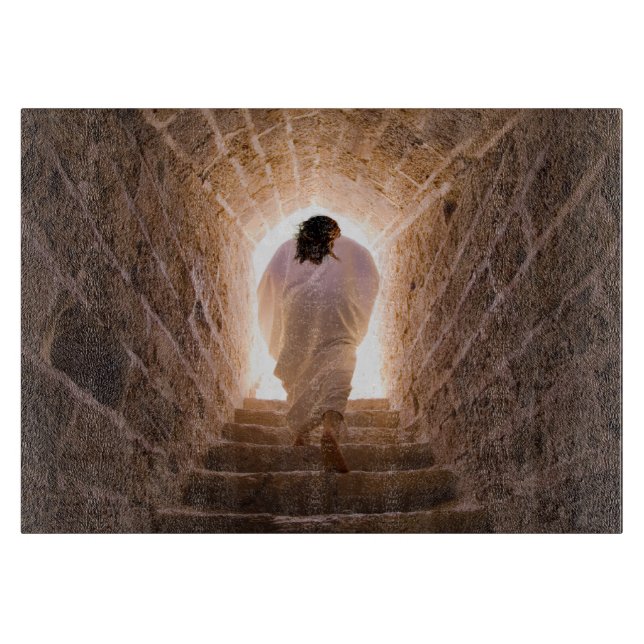 Resurrection of Jesus Christ Cutting Board (Front)