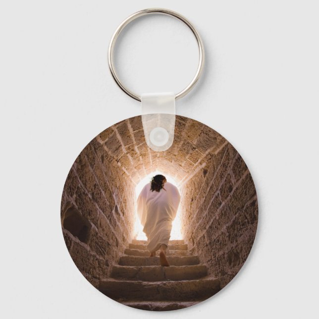 Resurrection of Jesus Christ Key Ring (Front)