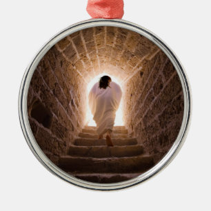 Resurrection of Jesus Christ Metal Tree Decoration
