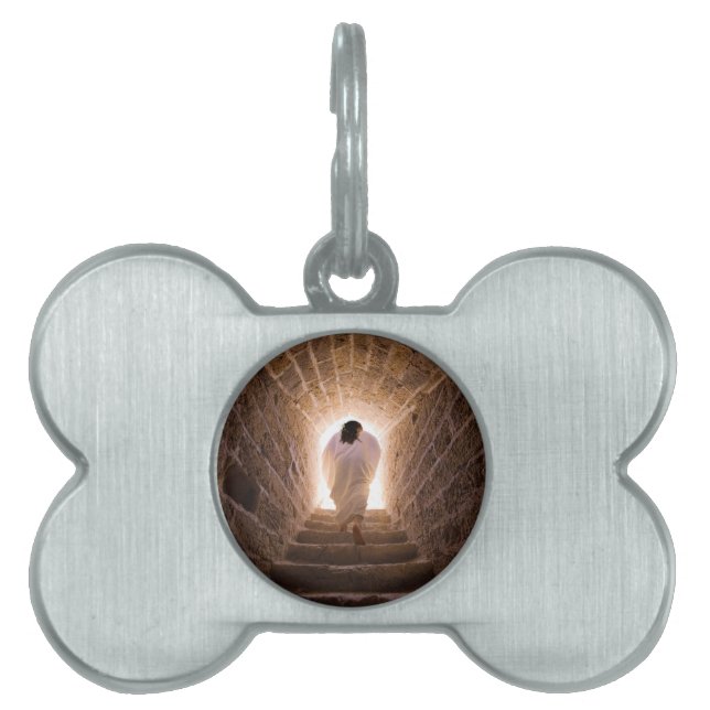 Resurrection of Jesus Christ Pet ID Tag (Front)