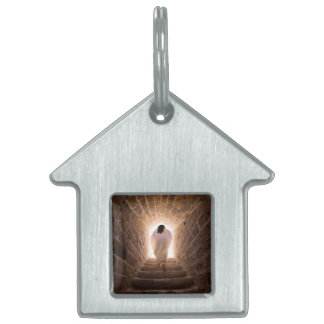 Resurrection of Jesus Christ Pet ID Tag