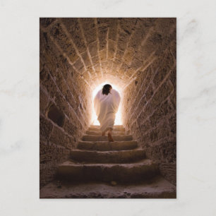 Resurrection of Jesus Christ postcard