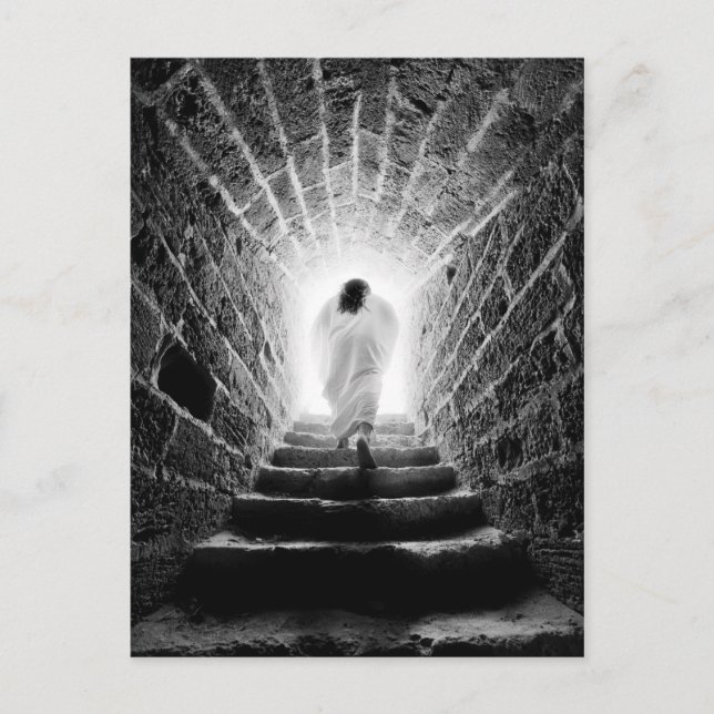 Resurrection of Jesus Christ postcard (Front)