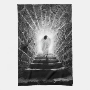 Resurrection of Jesus Christ Tea Towel