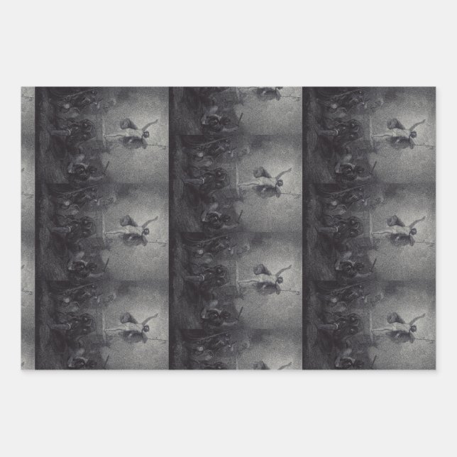Resurrection of Jesus Christ Wrapping Paper Sheet (Front)