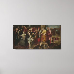 Resurrection of Lazarus Canvas Print