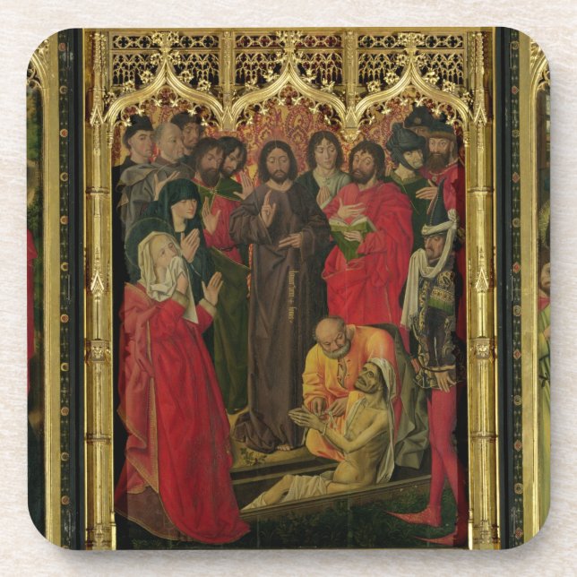 Resurrection of Lazarus Triptych; The Raising of L Coaster (Front)