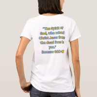 Resurrection Power Christian Cross T-Shirt