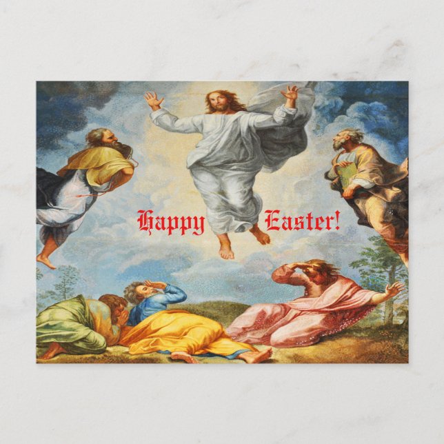 Resurrection scene in Vatican, Rome Holiday Postcard (Front)