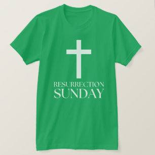 Resurrection Sunday Cross Christian Easter T-Shirt