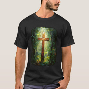 Resurrection Sunday Cross of Jesus Christ Christia T-Shirt