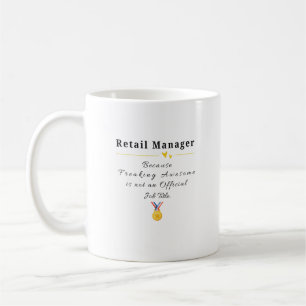 Retail Manager Coffee Mug