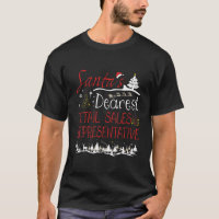 Retail Sales Representative Xmas Job Cute Christma