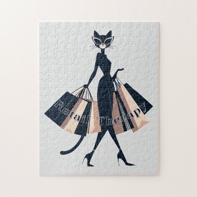 Retail Therapy Jigsaw Puzzle (Vertical)