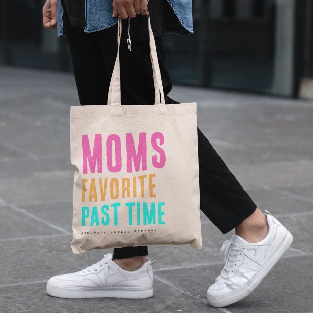 Retail Therapy MOM Tote Bag (Creator Uploaded)