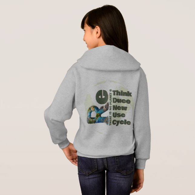 Rethink Reduce Renew Reuse Recycle Save earth (Back Full)